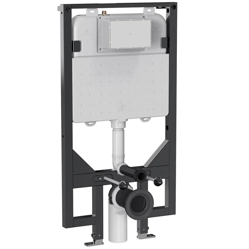Crosswater Slim Depth Wc Support Frame 1.14m Height (with Dual Flush Concealed Cistern & Installation Kit) product image - Image 1