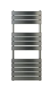 Just Taps Hix Radiator Brushed Black 1200 X 500