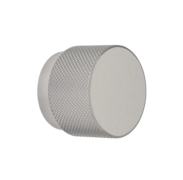 Crosswater Knurled Furniture Handle x 1 Brushed Nickel
