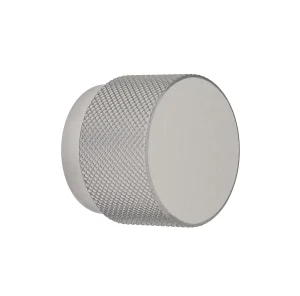 Crosswater Knurled Furniture Handle x 1 Brushed Nickel