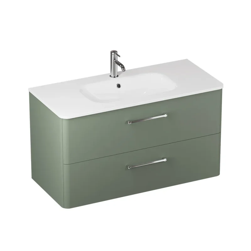Britton Camberwell Unit 800mm Earthy Green product image - Image 1