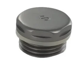 JTP Radiator Blanking Plug brushed black product image - Image 1
