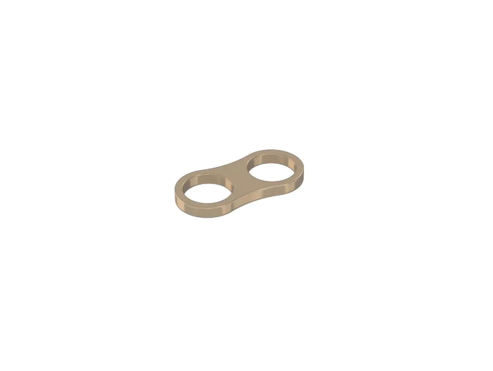 Saneux Hose Retaining Ring - Brushed Bronze product image - Image 1
