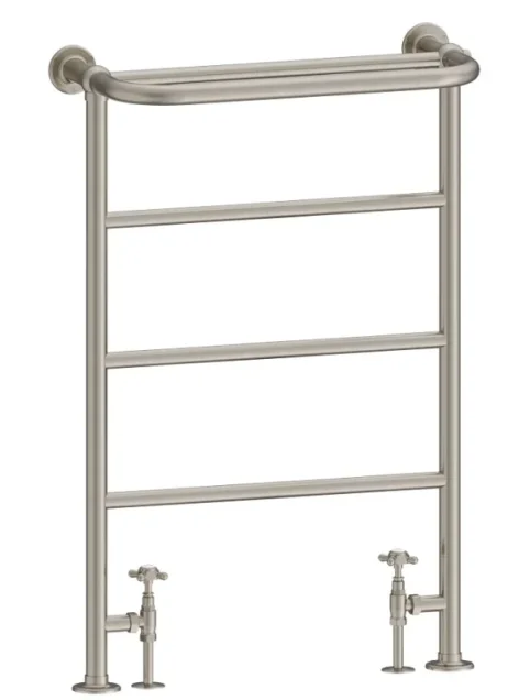 Burlington Berkeley Brushed Nickel Towel Warmer detail view - Image 2