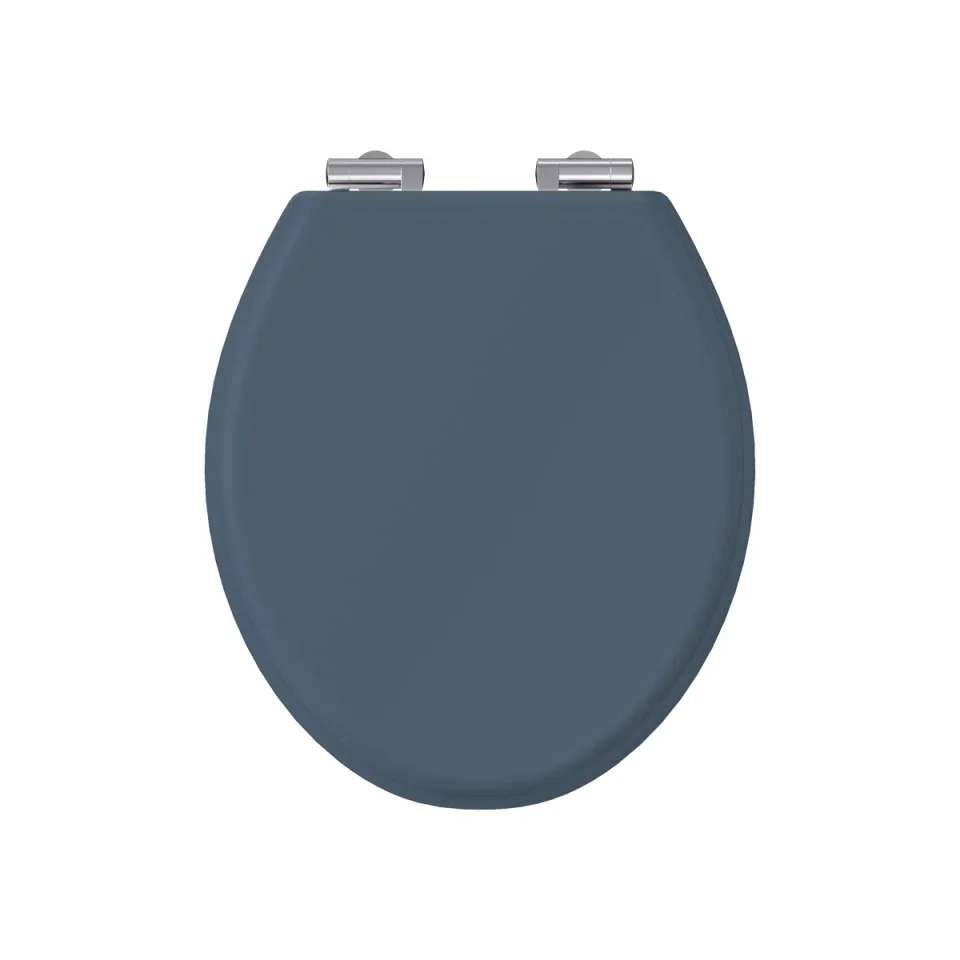Burlington Guild Soft Close Toilet Seat Blue product image - Image 1