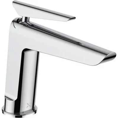 Crosswater Foile Basin Monobloc Chrome detail view - Image 4