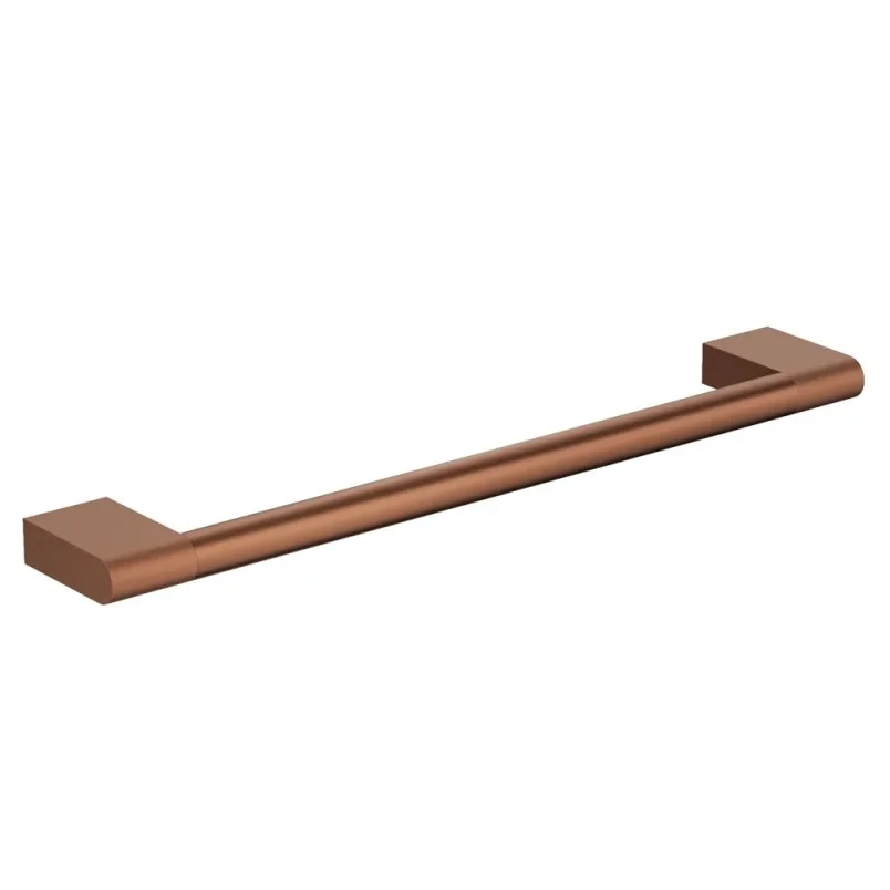Crosswater MPRO Towel Rail 450mm Brushed Bronze detail view - Image 3