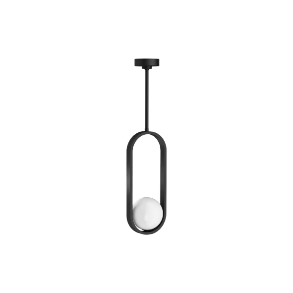 Crosswater Tranquil Pendant Light - Matt Black