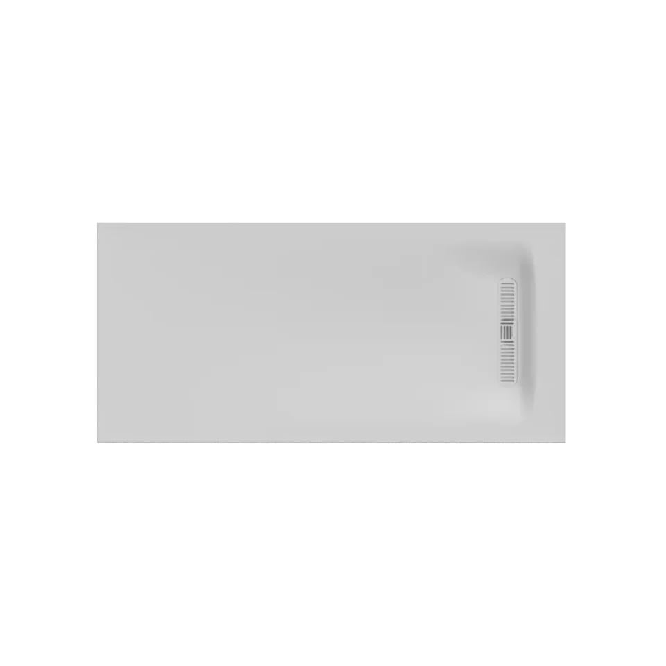 Crosswater Vito Rectangle Shower Tray 800 x 1700 25mm Matt White product image - Image 1