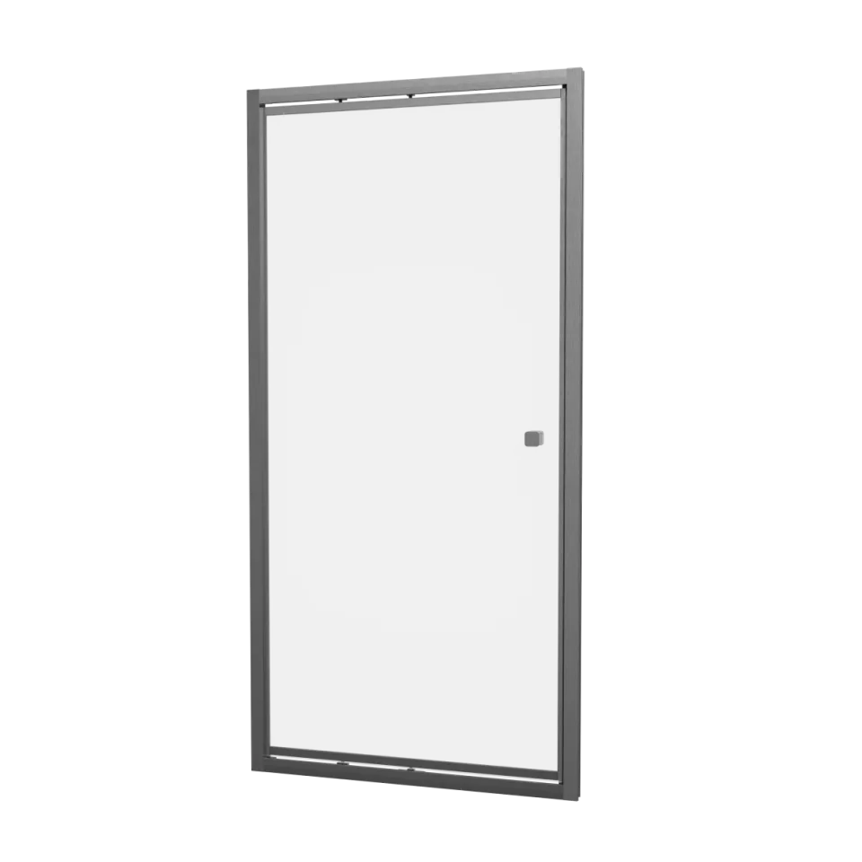 Crosswater 6mm Infold Door 900 Slate detail view - Image 2