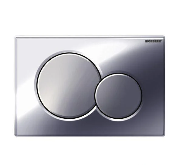 Geberit 115.770.ka.5 Sigma01 D/f Plate Gl/mt Chrm