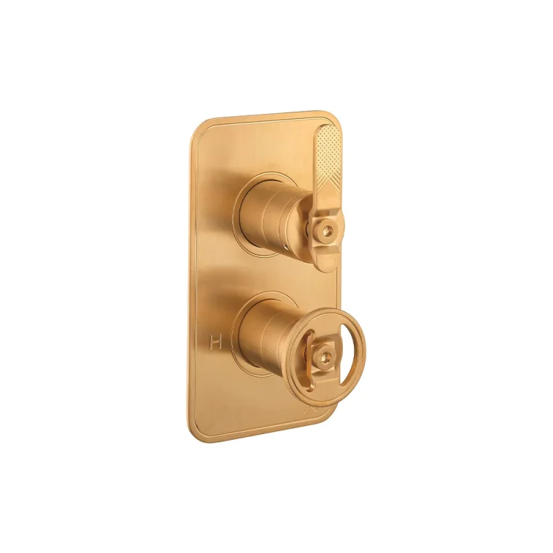 Crosswater Union 2 Handle Trimset (must be paired with WLBP1000R+ or WLBP1500R+) Union Brass Lever product image - Image 1