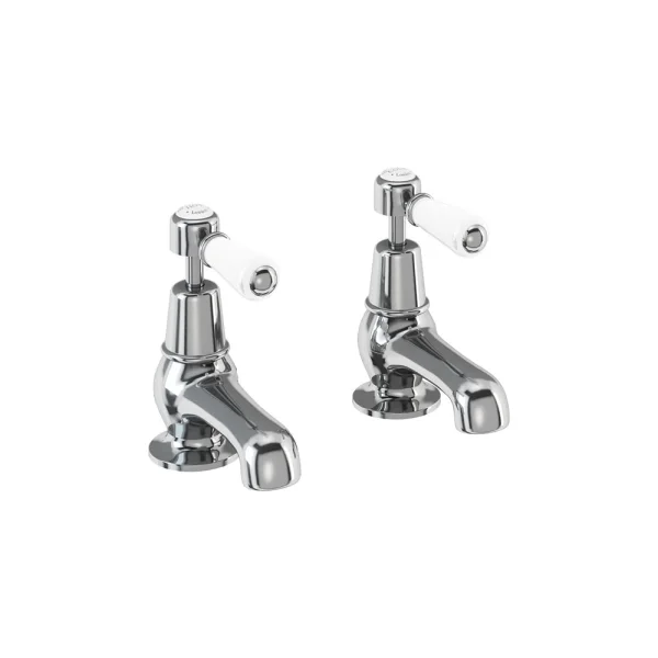 Burlington Qt Kensington 3" Basin Taps Chrome