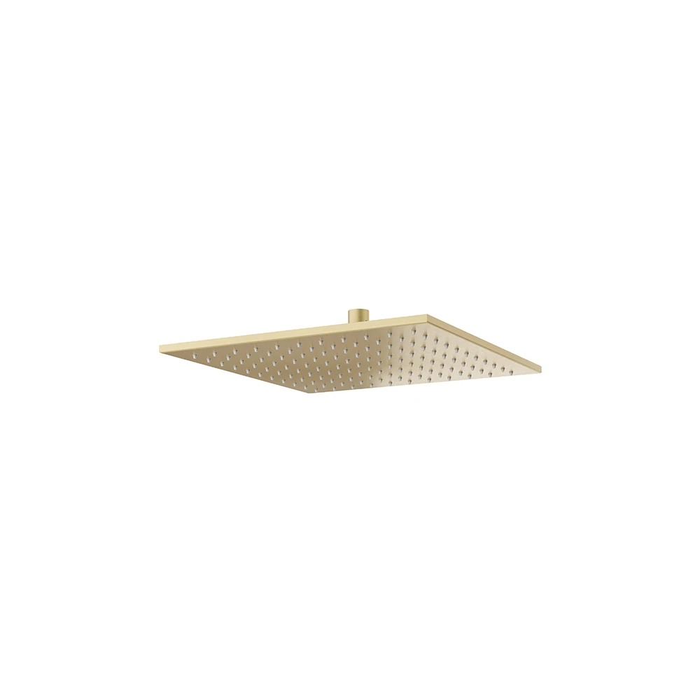 Crosswater Zion Shower Head 300mm Brushed Brass