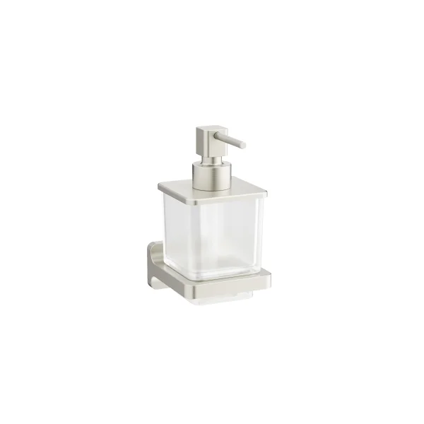 Crosswater Rotar Soap Dispenser Brushed Nickel