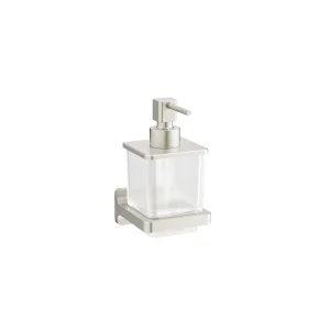 Crosswater Rotar Soap Dispenser Brushed Nickel