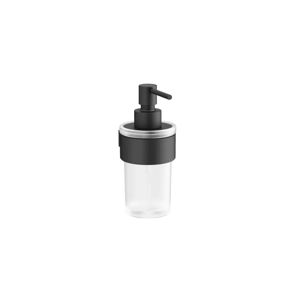 Crosswater Velo Soap Dispenser Matt Black product image - Image 1
