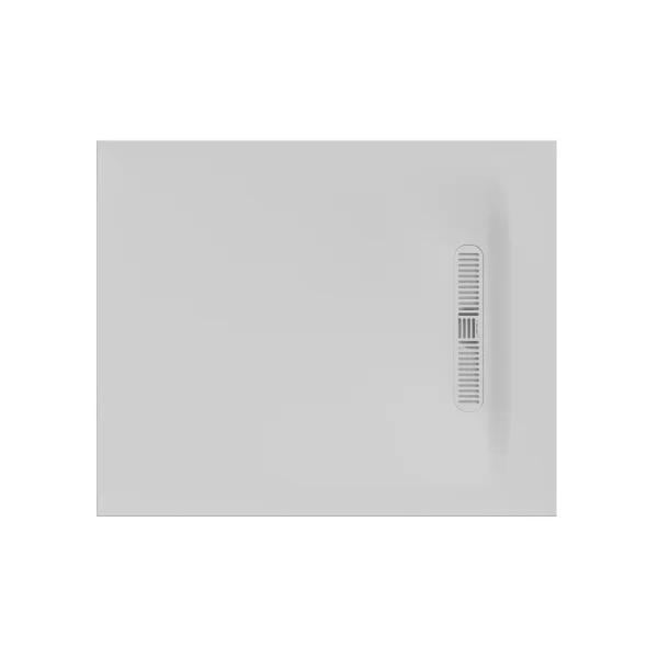 Crosswater Vito Rectangle Shower Tray 900 x 1100 25mm Matt White
