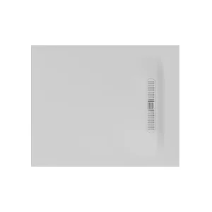 Crosswater Vito Rectangle Shower Tray 900 x 1100 25mm Matt White