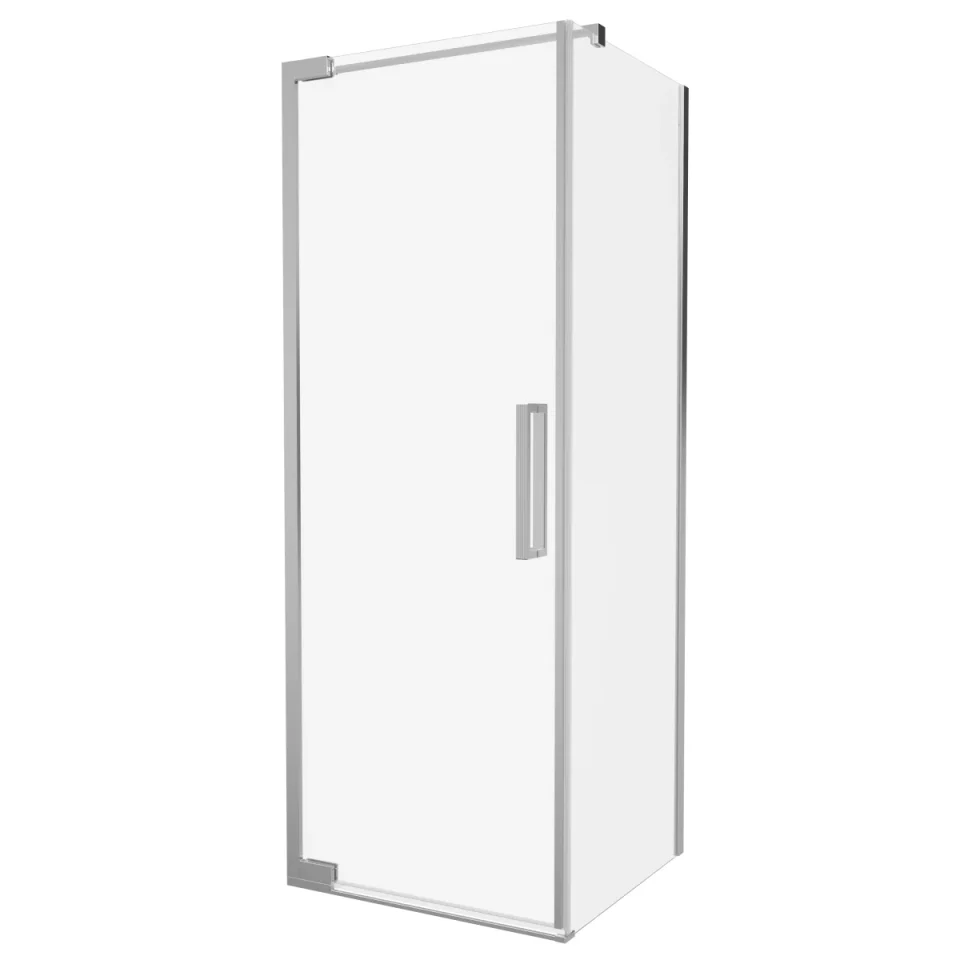 Crosswater Asura 8mm Side Panel for Hinged Door 760 Chrome product image - Image 1