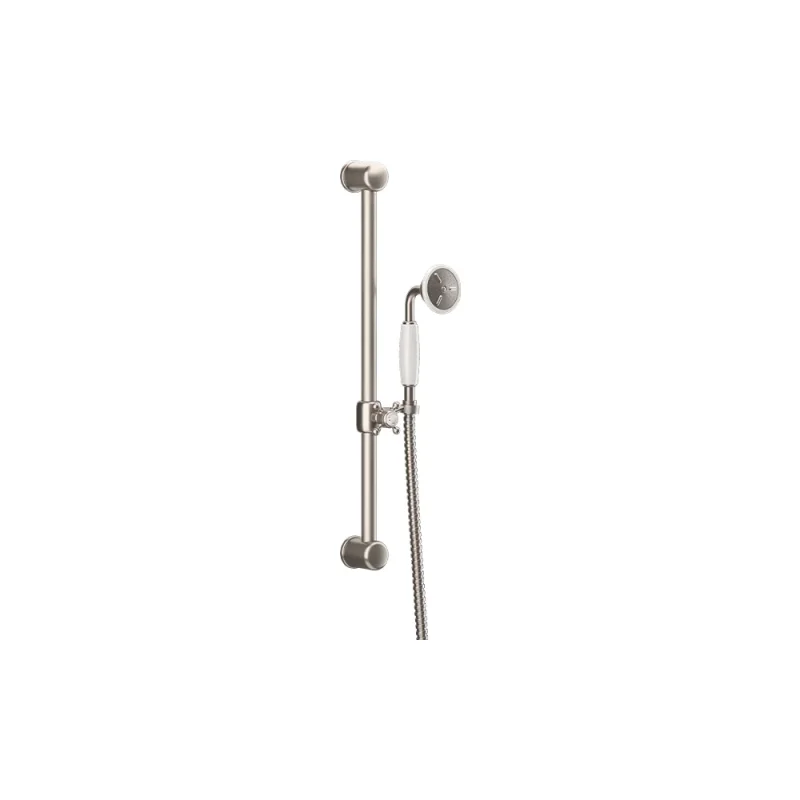 Crosswater Belgravia Slide Rail Kit Brushed Nickel product image - Image 1