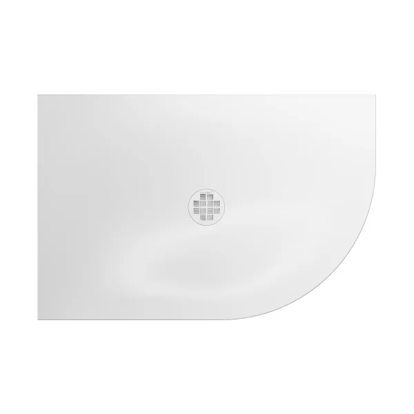 Crosswater Creo Offset Quadrant Shower Tray 800x1000 Rh 25mm White