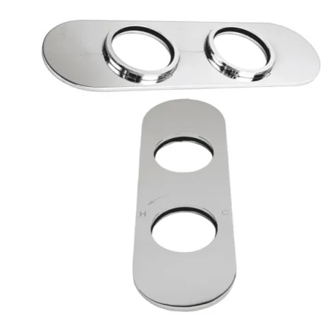 Crosswater Central 1000 Thermostatic Shower Back Plate Chrome detail view - Image 2