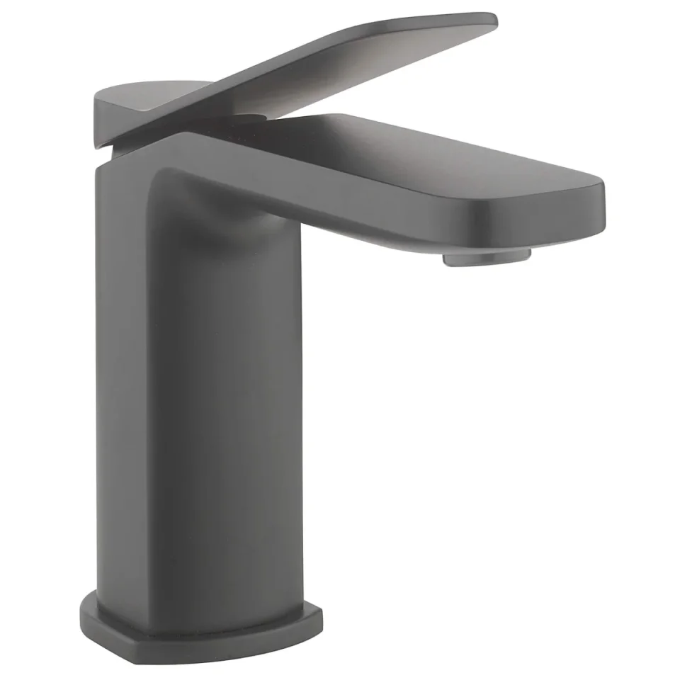 Crosswater Glide II Basin Monobloc Slate detail view - Image 3
