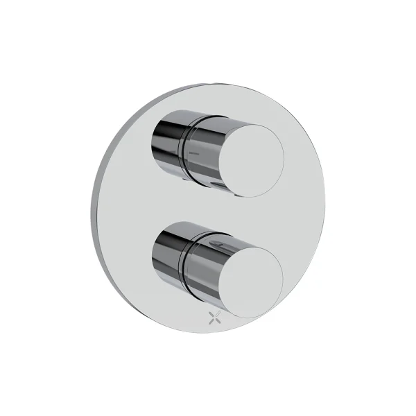 Crosswater Crossbox Lazo 1 Outlet Trim & Levers Chrome