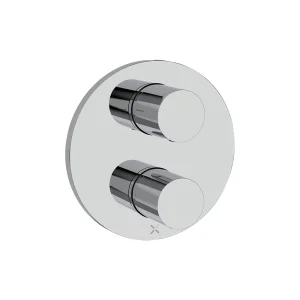 Crosswater Crossbox Lazo 1 Outlet Trim & Levers Chrome