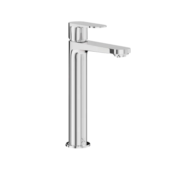 Crosswater Drift Tall Basin Monobloc With Clicker Waste Chrome