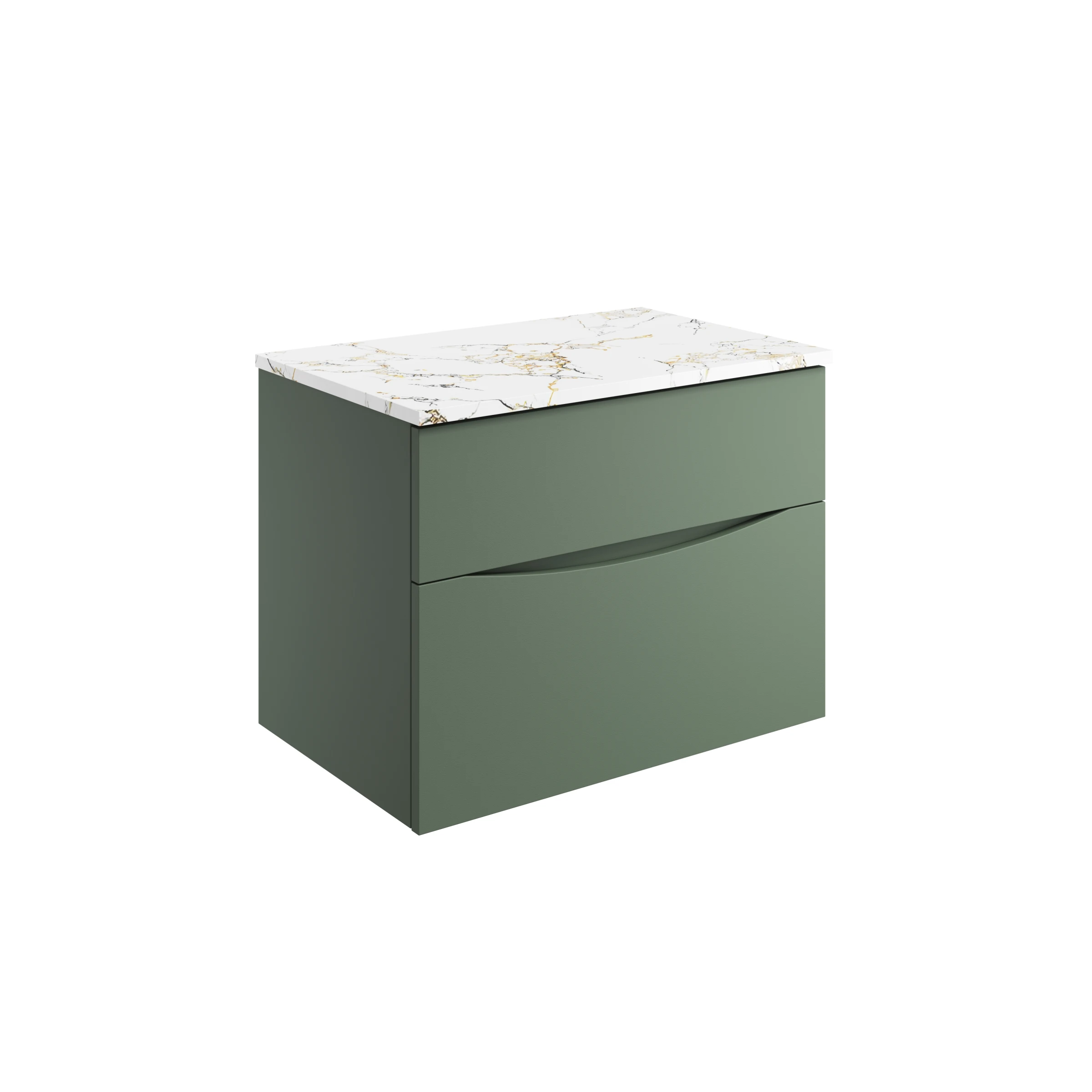 Crosswater Furniture Worktop 710 x 455mm Gold Estatuario