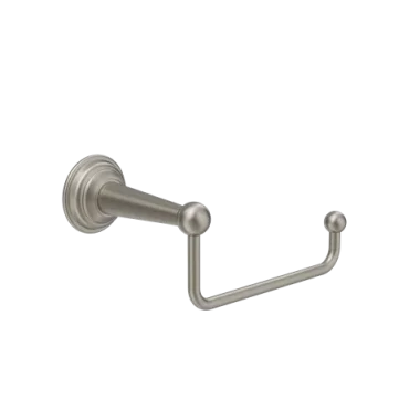 Crosswater Belgravia Toilet Roll Holder Brushed Nickel detail view - Image 2