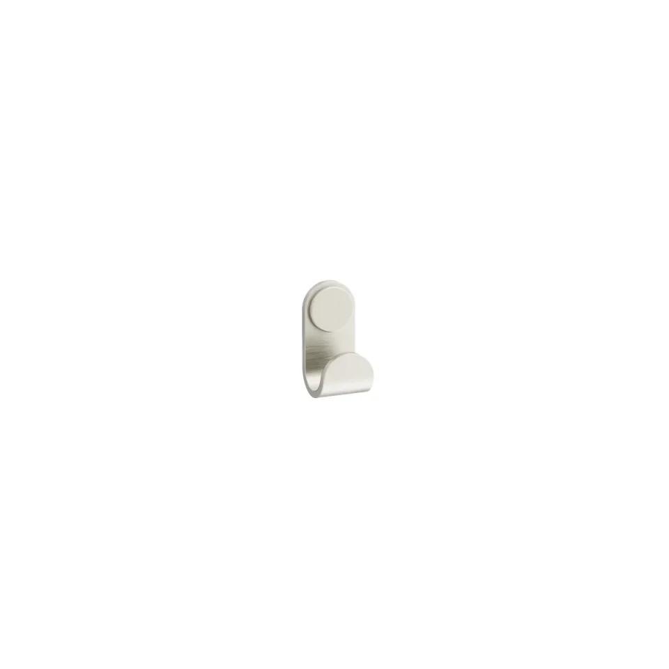 Crosswater Velo Robe Hook Brushed Nickel product image - Image 1
