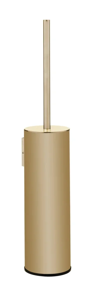 Crosswater 3ONE6 Toilet Brush Holder Stainless Brushed Brass Effect detail view - Image 2