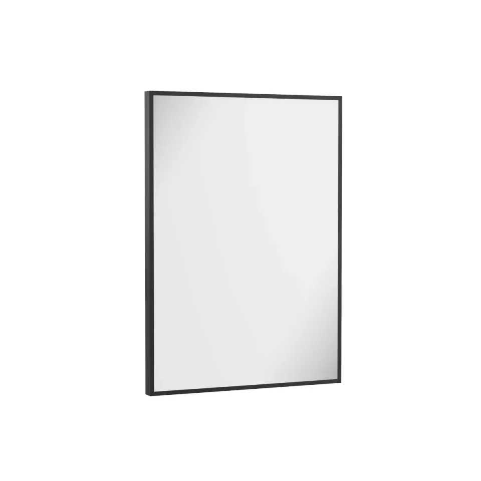 Crosswater MPRO Non-Illuminated Mirror 500 x 700mm Matt Black product image - Image 1