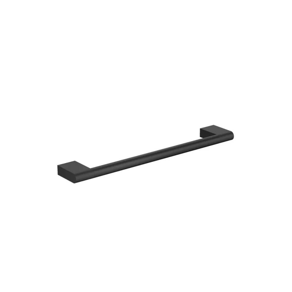 Crosswater MPRO Towel Rail 450mm Matt Black detail view - Image 3