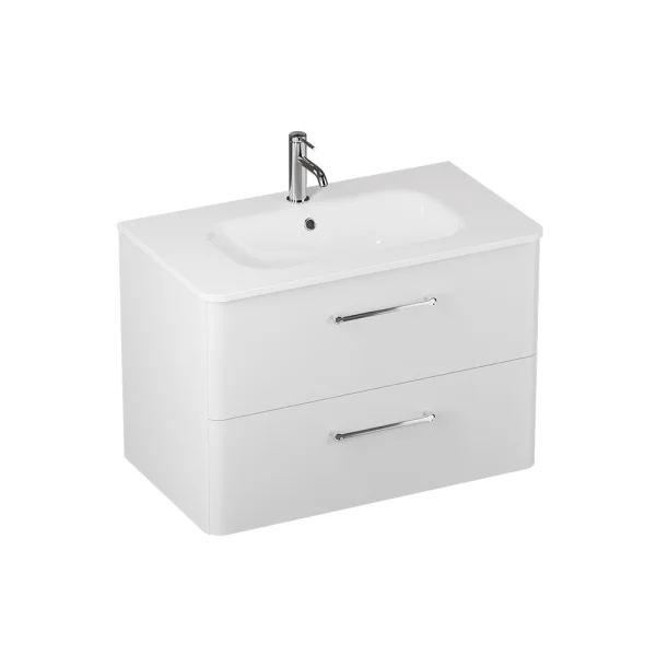 Britton Camberwell Unit 800mm Frosted White