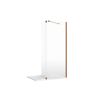 Crosswater Gallery Glass Glass Bracket Brushed Bronze