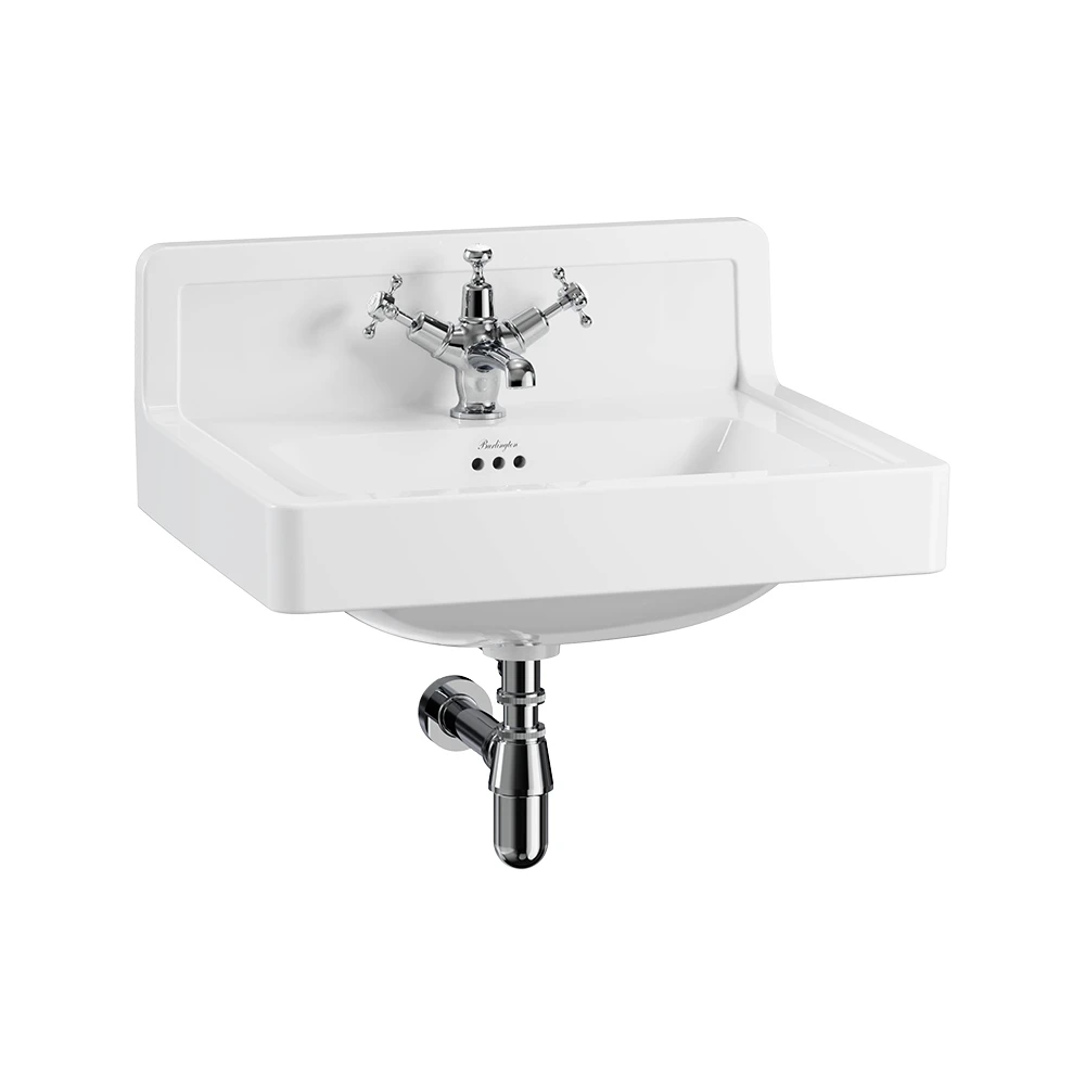 Burlington Contemporary Basin 61cm Upstand 2th