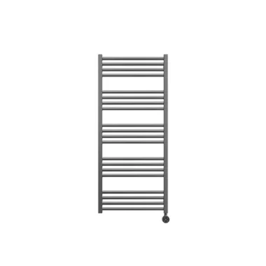 Crosswater MPRO Towel Warmer 480x1140 Electric Slate Effect detail view - Image 2