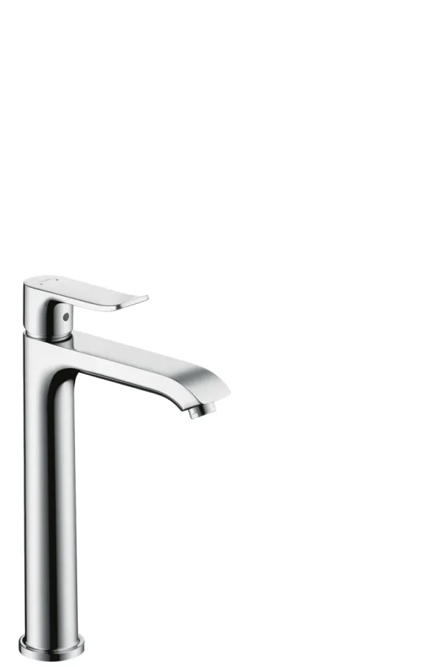 Hansgrohe Metris Single Lever Basin Mixer 200 With Pop-up Waste Chrome product image - Image 1