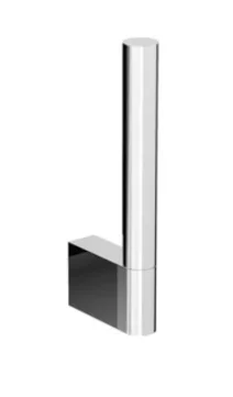 Crosswater MPRO Spare Toilet Roll Holder Chrome detail view - Image 2
