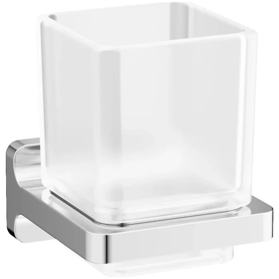 Crosswater Rotar Tumbler Holder Chrome detail view - Image 2