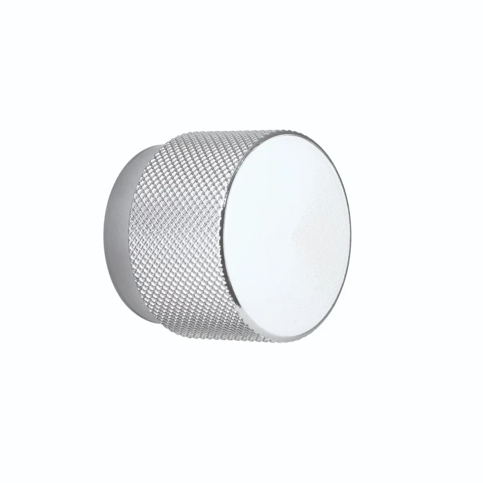 Crosswater Knurled Furniture Handle x 1 Chrome product image - Image 1