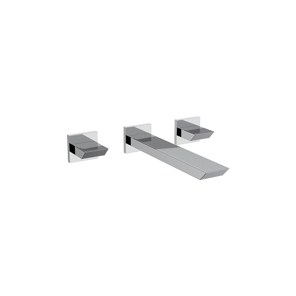 Crosswater Limit 3 Hole Basin Set Chrome