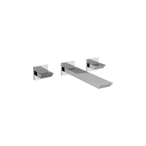 Crosswater Limit 3 Hole Basin Set Chrome