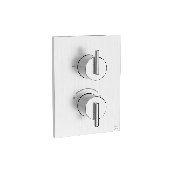 Crosswater Crossbox 3ONE6 Lever 1 Outlet Trim & Levers Stainless Steel