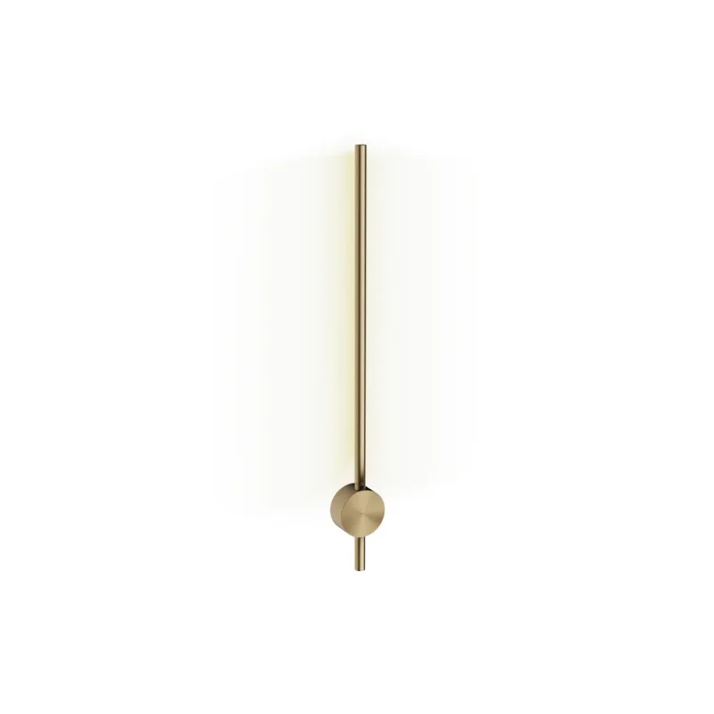 Crosswater Tranquil Pillar Light Brushed Brass detail view - Image 3
