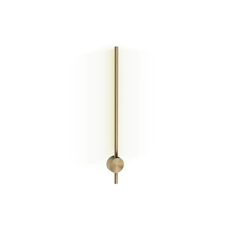 Crosswater Tranquil Pillar Light Brushed Brass product image - Image 1